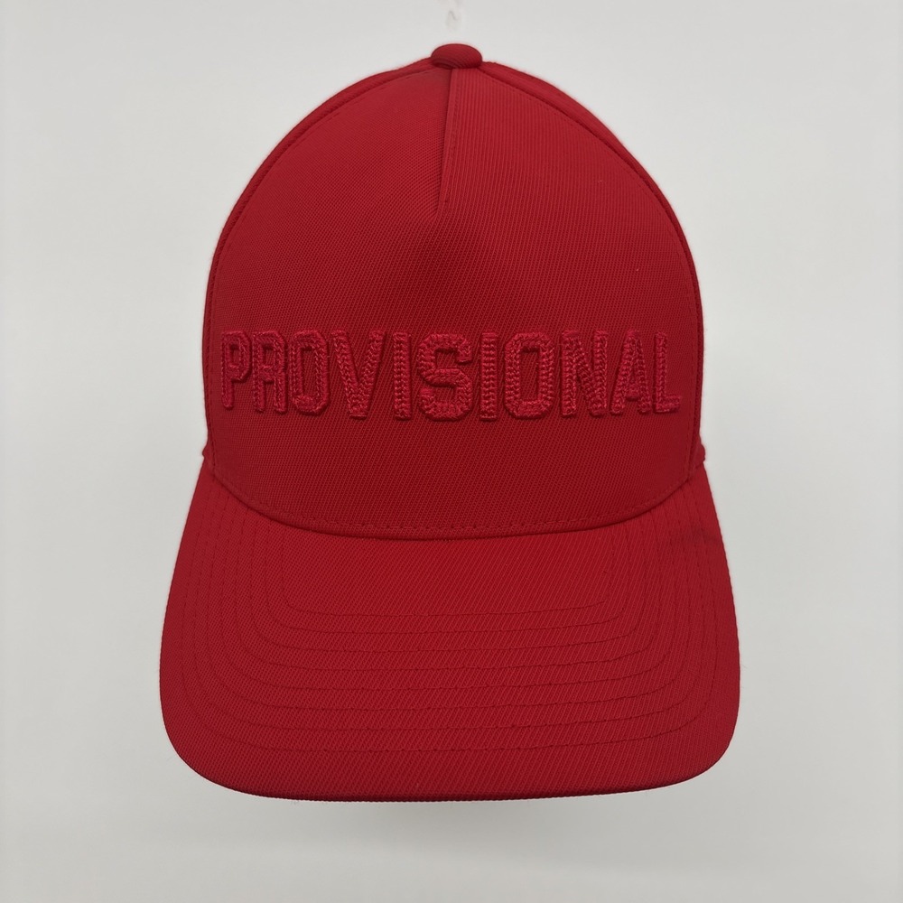 G/Fore 110 Flex Fit Tech Snap Back Hat Red Provisional Golf